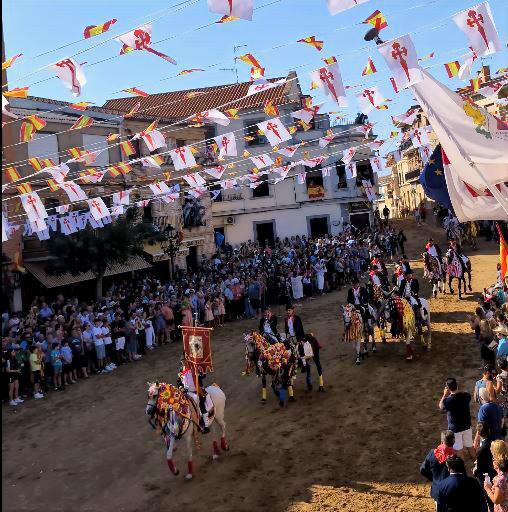 Fiesta de "los caballos enjaezados" de el Carpio de Tajo. Declarada Fiesta de Interés Turístico Regional de Castilla la Mancha